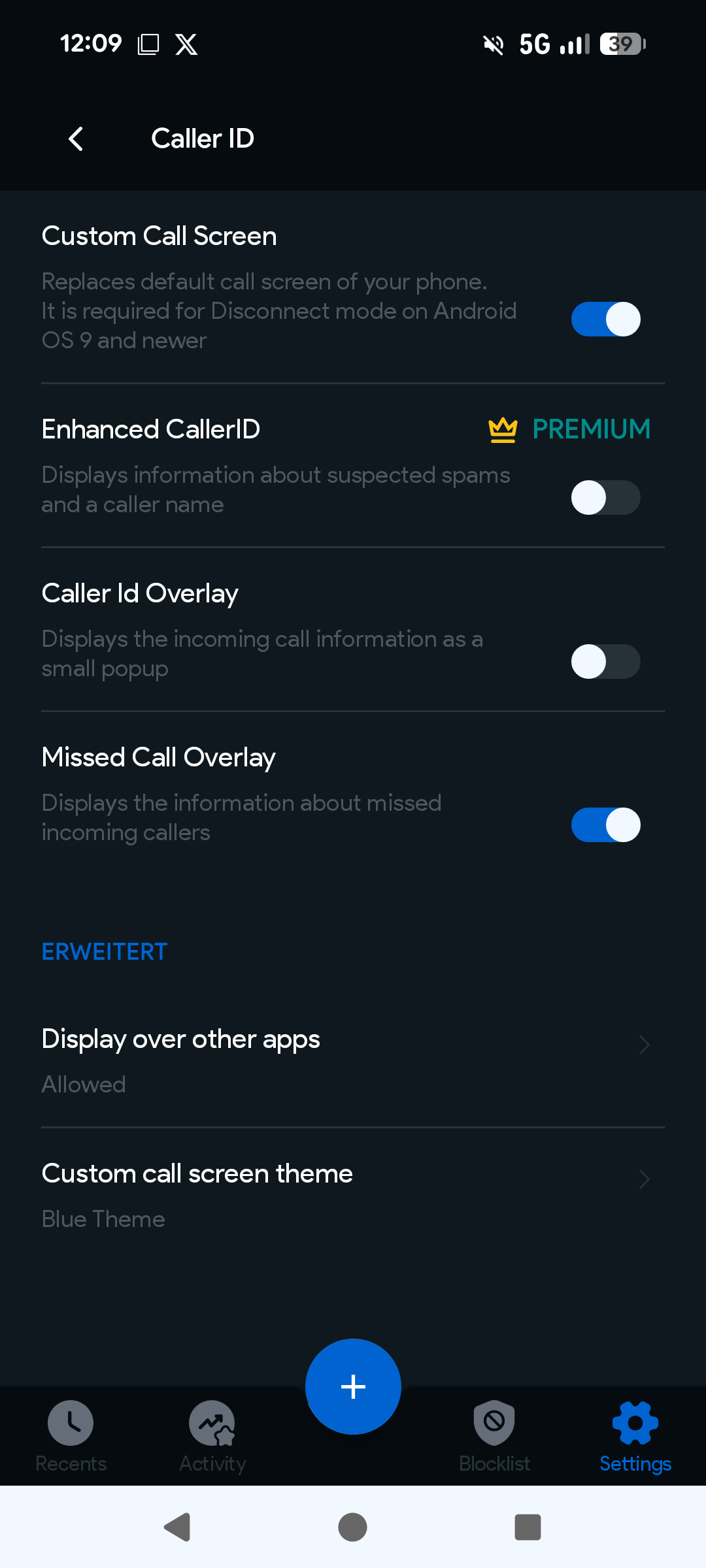 Call Control Premium Kosten Enhanced Caller ID Funktionen