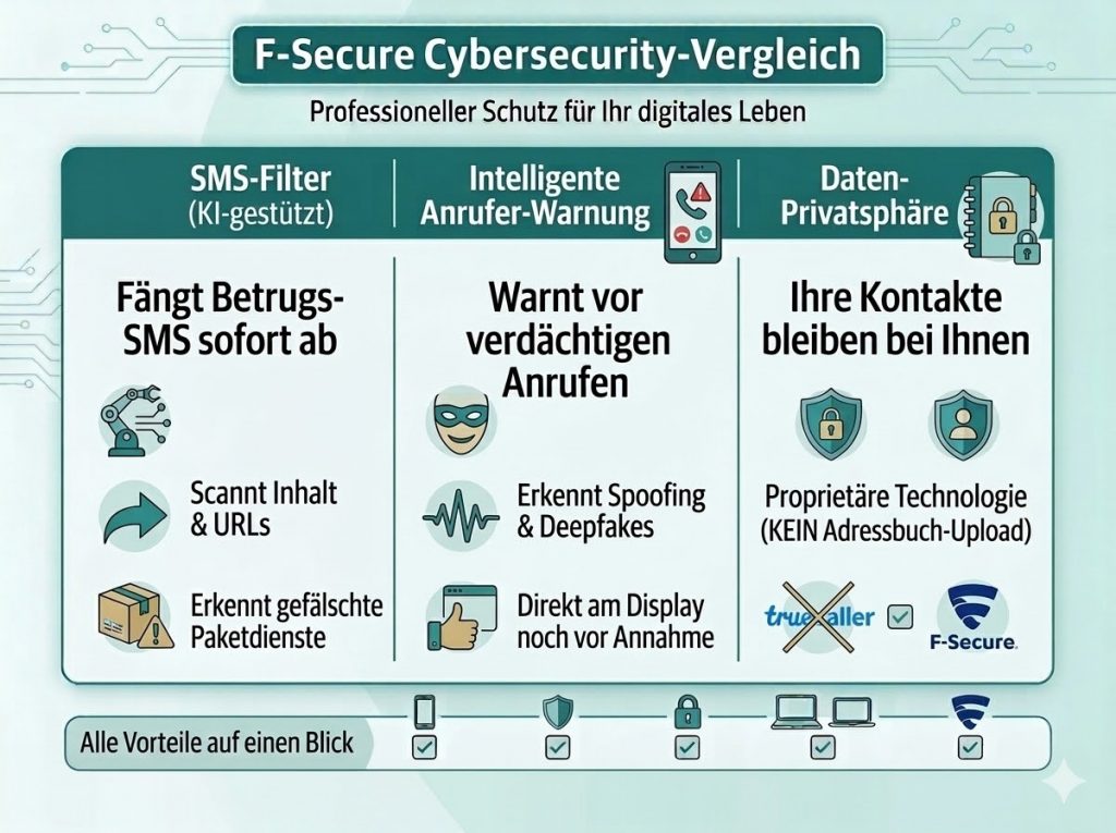 F-Secure Test 2026 - Nummernerkennung Funktionsweise
