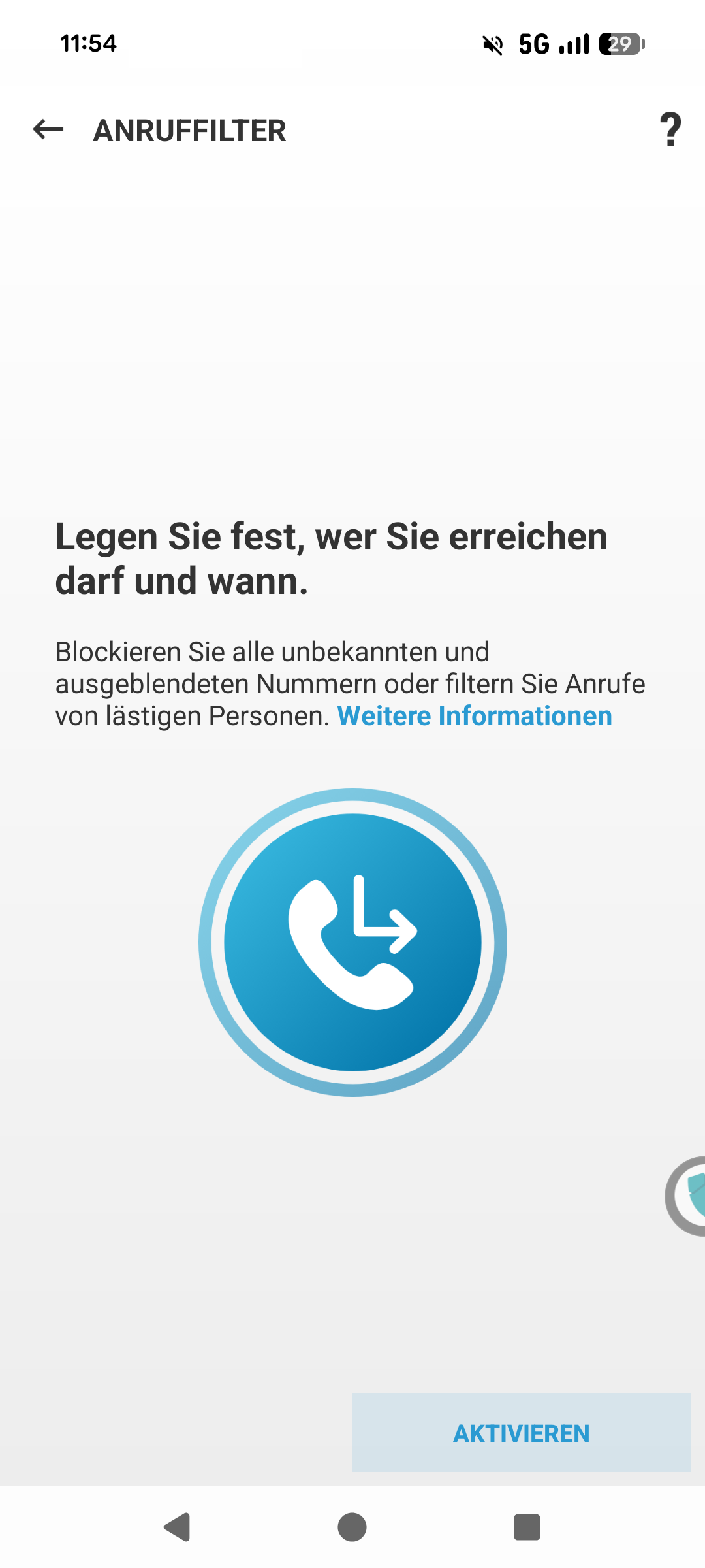 ESET Anruffilter zum Blockieren von Spam-Anrufen aktivieren