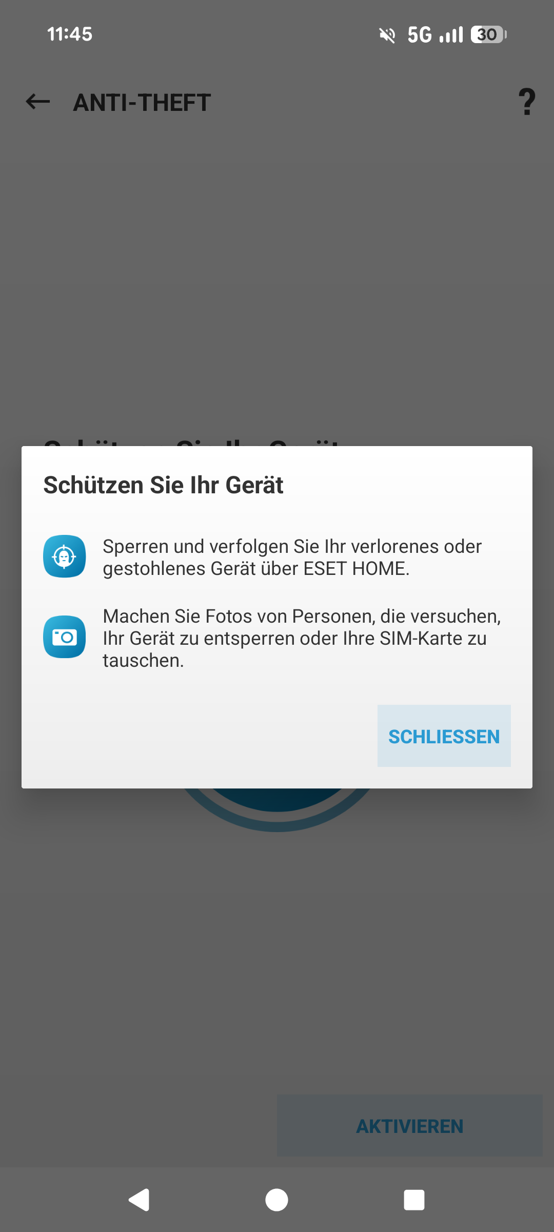 ESET Anti-Theft Schutz für Smartphone-Verlust aktivieren