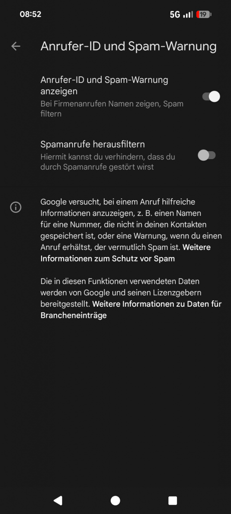 Handy Sicherheit 2026: Security Suite oder Spam Blocker? 1 Handy Sicherheit 2026 - Android Pixel Einstellungen Anrufe