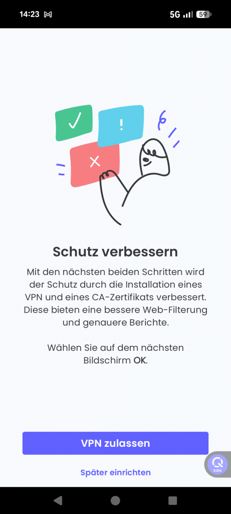 Qustodio Test & Erfahrungen 2026: Die beste ESET Alternative? 11 Qustodio Test & Erfahrungen 2026 - Zertifikat einrichten 1