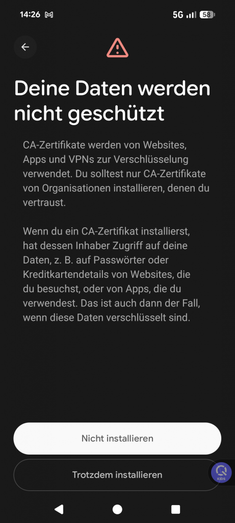 Qustodio Test & Erfahrungen 2026: Die beste ESET Alternative? 14 Qustodio Test & Erfahrungen 2026 - Zertifikat einrichten 4