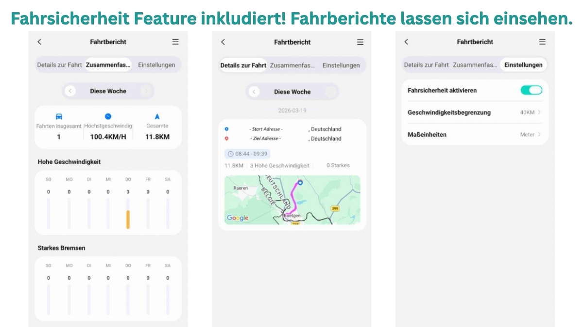 FamiSafe Test 2026 - Fahrsicherheit Feature