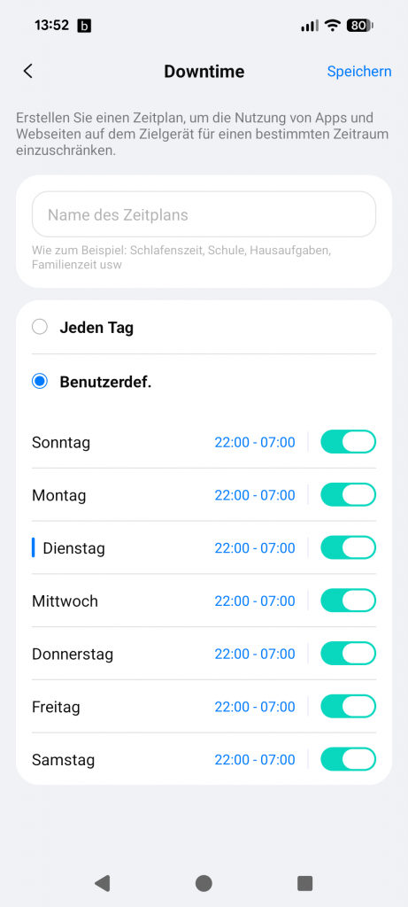 FamiSafe Test & Erfahrungen 2026: Mein ehrlicher Testsieger 6 FamiSafe Test 2026 - Ruhezeiten