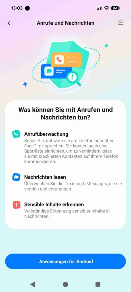 FamiSafe Test & Erfahrungen 2026: Mein ehrlicher Testsieger 3 FamiSafe Test & Erfahrungen 2026 - Anrufe und Nachrichten