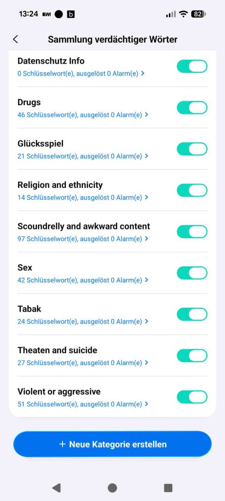 FamiSafe Test & Erfahrungen 2026: Mein ehrlicher Testsieger 10 FamiSafe Test & Erfahrungen 2026 - Verdächtige Wörter Suche und Youtube