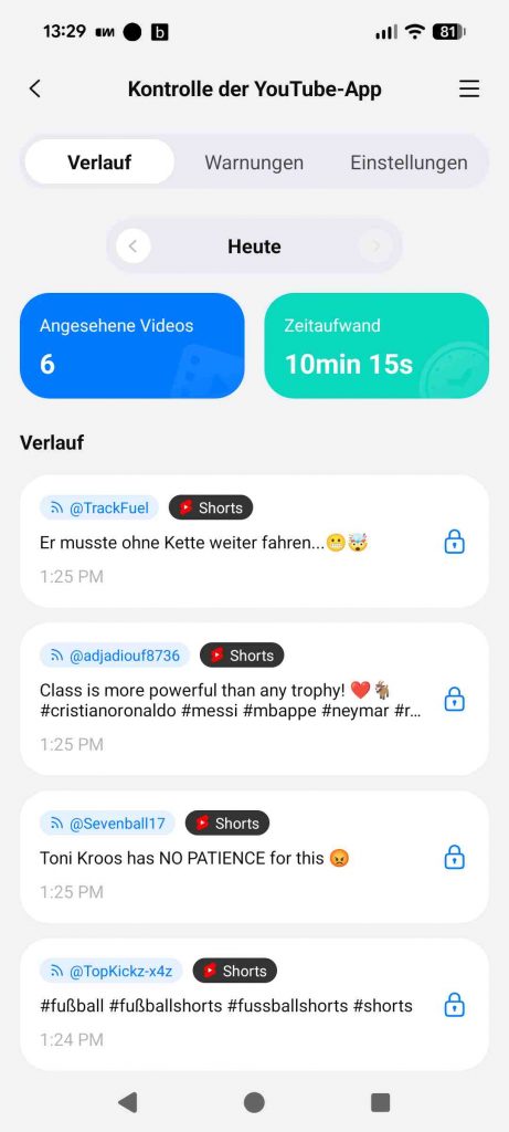 FamiSafe Test & Erfahrungen 2026: Mein ehrlicher Testsieger 11 FamiSafe Test & Erfahrungen 2026 - Youtube Verlauf Videos