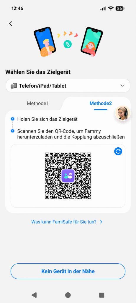 FamiSafe Test & Erfahrungen 2026: Mein ehrlicher Testsieger 29 FamiSafe Test & Erfahrungen 2026 - Zielgerät angeben Alternative 2
