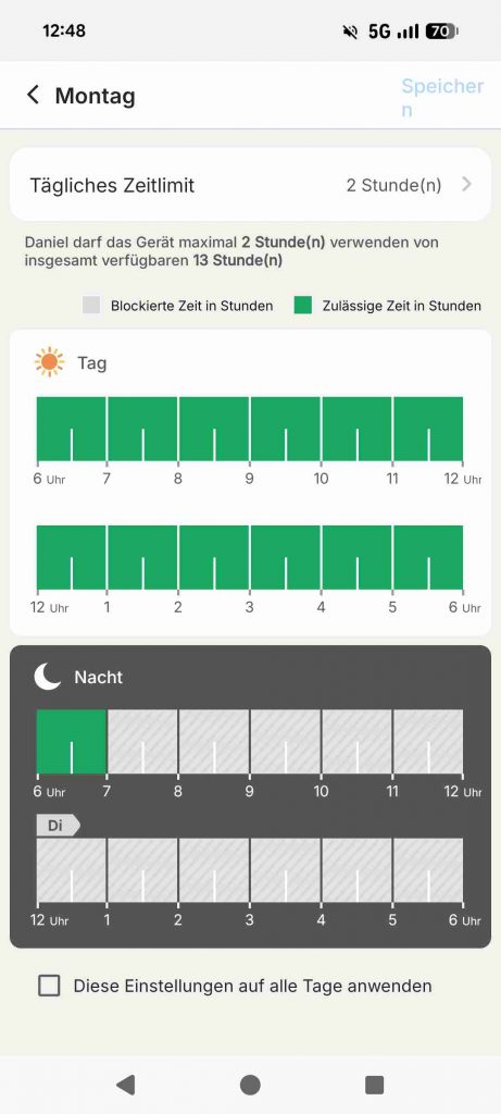 Norton Family Test 2026 - Tägliches Zeitlimit