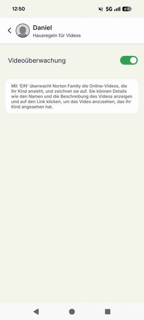 Norton Family Erfahrungen 2026 - Videoüberwachung