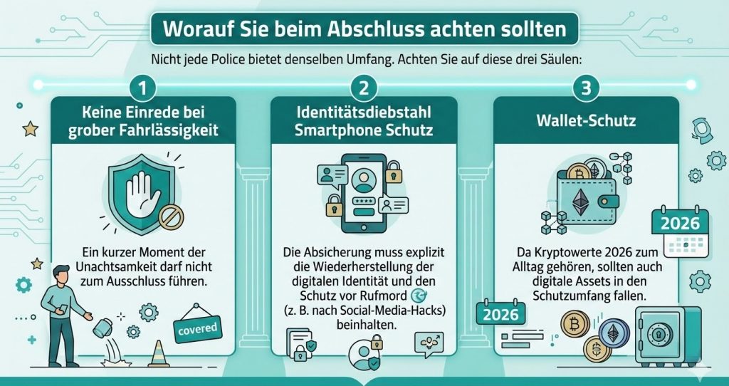 Smartphone-Cyberversicherung 2026: Wann eine private Cyberversicherung sinnvoll ist 1 Private Cyberversicherung sinnvoll für Schutz vor KI-Betrug am Handy