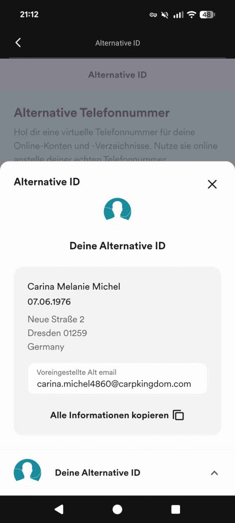 Surfshark App Test 2026 - Alternative ID erstellt